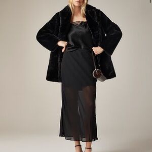 J Crew New Gwyneth skirt in chiffon